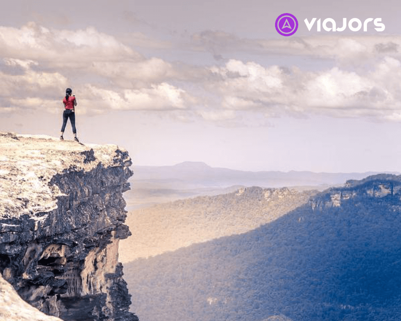 Viajante em um roteiro seguro e especial